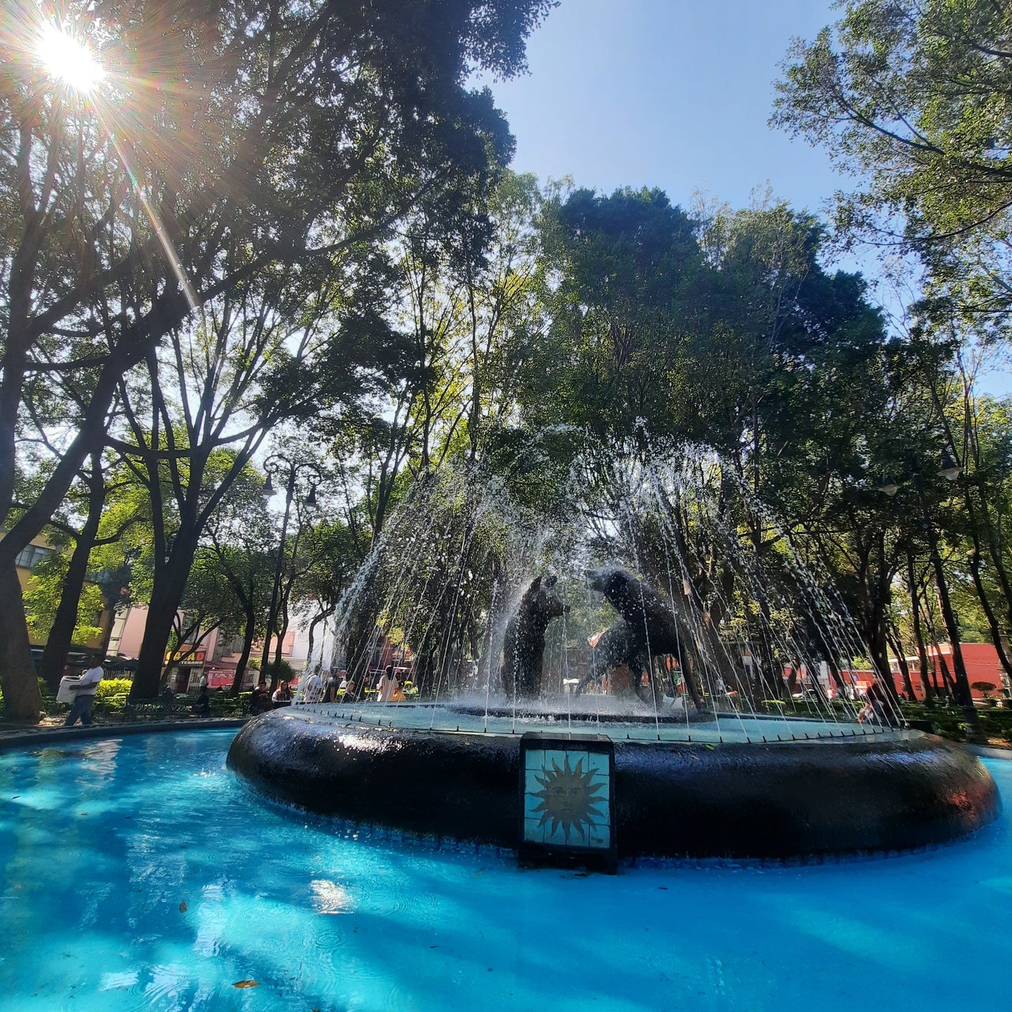 Fuente De Los Coyotes – Mexico City